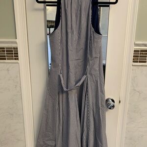 Talbot Elegant Striped Maxi Dress